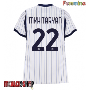 Inter Milan Henrikh Mkhitaryan #22 Seconda Maglia Femmina 2026-27 Manica Corta